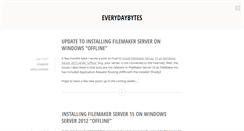 Desktop Screenshot of everydaybytes.net